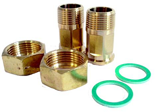 Verschraubungssatz Siemens WZM-E2.1 G 2" x R 1 1/2"