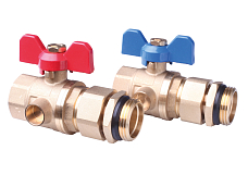 Kugelhahn für Danfoss-Verteiler (088U0822)