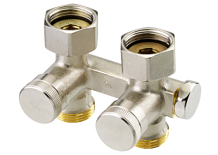 Doppelte Heizkörperverschraubung Danfoss RLV-K DN 20 gerade (003L0281)