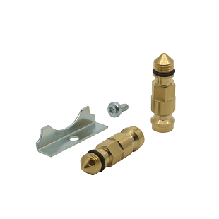 Satz Messanschlüsse und Platte Danfoss für ASV-M-Strangregulierventile (003L8145)