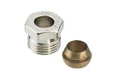 Danfoss Klemmverschraubung für Stahl- und Kupferrohre G 1/2" (013G4112)