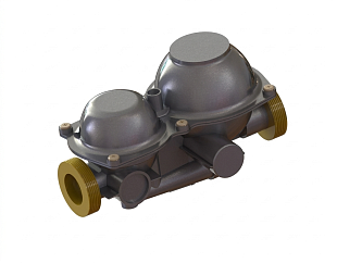 Hausdruckregler für Erdgas HUTIRA B NG - S, 1 1/4" / 1 1/4", gerade, 10 m3/h (44011002)