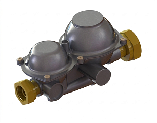 Hausdruckregler für Erdgas HUTIRA B 6NG - L, 3/4" / 1", gerade (44010080)