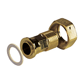 Flamco Verschraubung mit Überwurfmutter DN15, G 3/4" x 1/2" (M1270070)